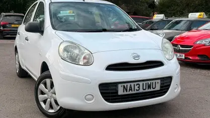 Used Nissan Micra Visia 80 HP (58 kW) 2013 White Hatchback
