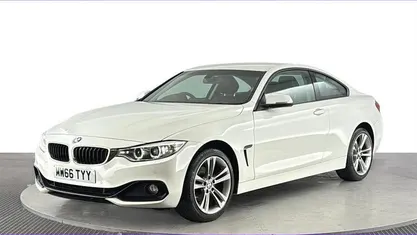 White Used 2016 BMW 420 Sport Line Coupe | £10,920 (Good price)
