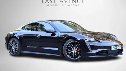 Used Porsche Taycan Performance Package 389 kW (530 HP) 2020 Black Sedan