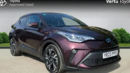 Used Toyota C-HR Design 122 HP (89 kW) 2023 Purple SUV