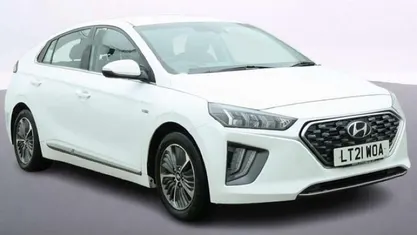 Used Hyundai Ioniq Premium 141 HP (103 kW) 2021 White Hatchback