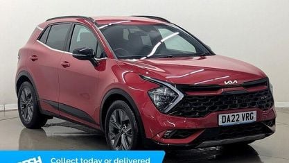 Używany Kia Sportage GT-Line 230 KM (169 kW) 2022 Czerwony SUV
