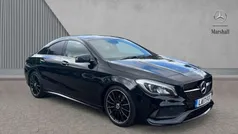 Black Used 2017 Mercedes CLA180 AMG line Sedan | £13,119 (Fair price)