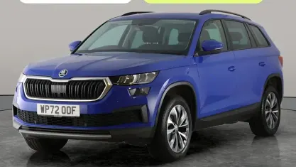 Used Skoda Kodiaq SE Drive 150 HP (110 kW) 2022 Blue SUV