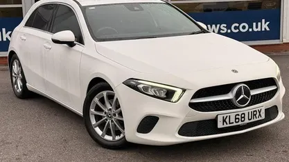 White Used 2019 Mercedes A180 Hatchback | £13,765 (Fair price)
