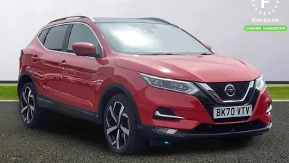Used Nissan Qashqai Tekna 160 HP (117 kW) 2020 Red SUV