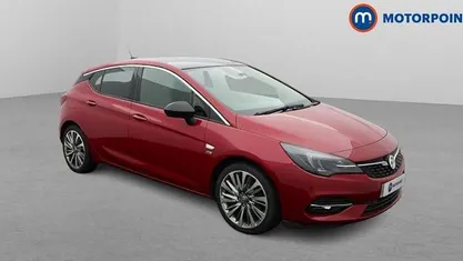Used Vauxhall Astra Edition 145 HP (106 kW) 2021 Red Hatchback