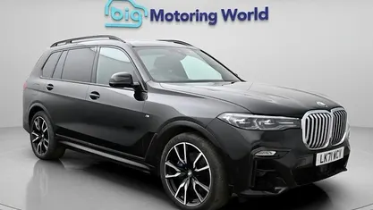 Used BMW X7 M Sport 340 HP (250 kW) 2021 Black SUV