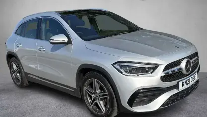 Used Mercedes GLA200 AMG line 163 HP (119 kW) 2021 Silver SUV