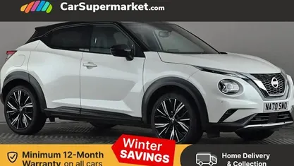 White Used 2020 Nissan Juke Tekna+ SUV | £14,997 (Fair price)