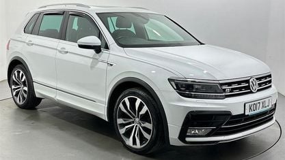 Second-hand VW Tiguan R-line 190 CP (139 kW) 2017 Alb SUV