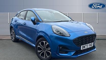 Używany Ford Puma ST-Line 125 KM (91 kW) 2023 Niebieski SUV
