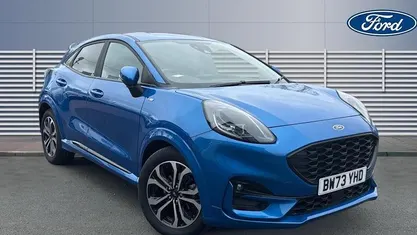Used Ford Puma ST-Line 125 HP (91 kW) 2023 Blue SUV