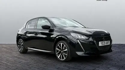 Used Peugeot 208 Allure Premium 102 HP (75 kW) 2021 Black Hatchback