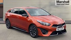 Orange Used 2021 Kia ProCeed GT-Line Hatchback | £16,541 (Fair price)