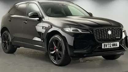 Used Jaguar F-Pace R-Dynamic 204 HP (150 kW) 2022 Santorini black SUV