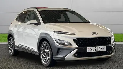 Used Hyundai Kona Premium 141 HP (103 kW) 2021 White SUV