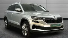 Brilliant silver metallic Used 2024 Skoda Karoq SE L SUV | £26,750 (Fair price)