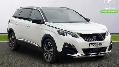 White Used 2020 Peugeot 5008 Premium MPV | £19,699 (Fair price)