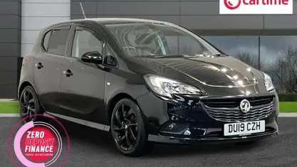 Used Vauxhall Corsa SRi 90 HP (66 kW) 2019 Black Hatchback