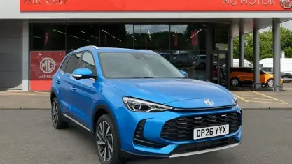 New MG ZS Trophy 196 HP (144 kW) 2026 White SUV