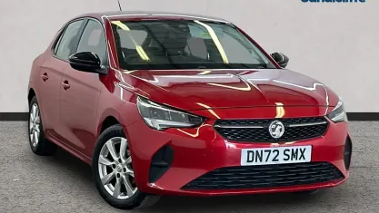 Used Vauxhall Corsa Design Edition 75 HP (55 kW) 2022 Red Hatchback