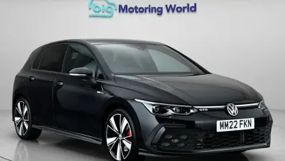 Used VW Golf VIII GTD 200 HP (147 kW) 2022 Black Hatchback