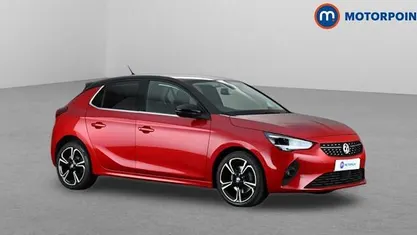 Used Vauxhall Corsa Elite 101 HP (74 kW) 2021 Red Hatchback