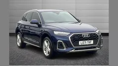Blue Used 2022 Audi Q5 S-Line SUV | £31,995 (Fair price)