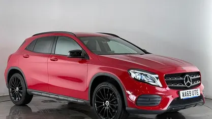 Used Mercedes GLA180 AMG line 122 HP (89 kW) 2019 Red SUV