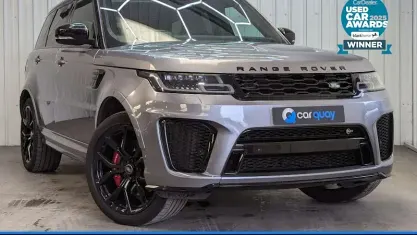 Używany Land Rover Range Rover Sport SVR 575 KM (422 kW) 2019 Szary SUV