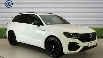 Used VW Touareg Black Edition 286 HP (210 kW) 2022 White SUV