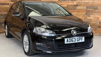 Used VW Golf VII S 105 HP (77 kW) 2014 Black Hatchback