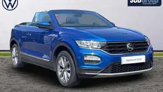 Blue Used 2021 VW T-Roc Cabriolet Design Cabriolet | £20,995 (Fair price)