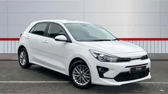 White Used 2022 Kia Rio 2 Hatchback | £11,978 (Fair price)