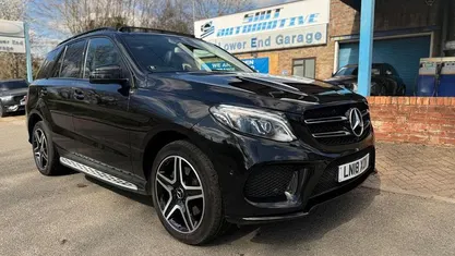 Used Mercedes GLE250 AMG Line Premium 204 HP (150 kW) 2017 Black SUV
