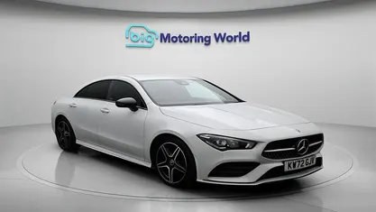 Used Mercedes CLA180 AMG line 136 HP (100 kW) 2022 White Sedan