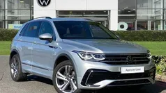 Silver Used 2024 VW Tiguan R-line Edition SUV | £31,495 (Fair price)