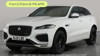 White Used 2021 Jaguar F-Pace R-Dynamic SUV | £25,340 (Super price)