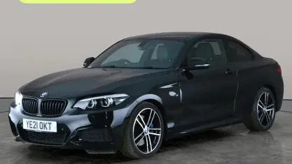 Begagnad BMW 218 M Sport 136 HK (100 kW) 2021 Svart Sportkupé