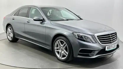 Used Mercedes S350 AMG line 258 HP (189 kW) 2017 Grey Sedan
