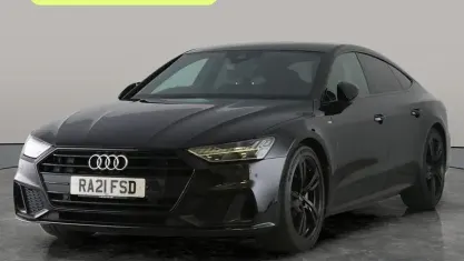 Used Audi A7 Sportback S-Line 204 HP (150 kW) 2021 Black Hatchback