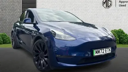 Used Tesla Model Y Performance 317 kW (432 HP) 2022 Blue SUV