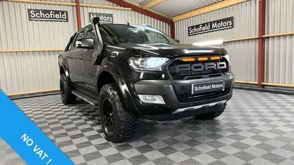 Black Used 2018 Ford Ranger Wildtrack Pickup | £18,990 (Fair price)