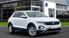 White Used 2022 VW T-Roc Life SUV | £18,392 (Fair price)