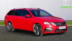 Red Used 2018 Skoda Octavia vRS Estate | £16,199 (Fair price)