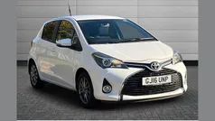 White Used 2016 Toyota Yaris Hatchback | £10,150 (Fair price)