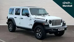 White Used 2020 Jeep Wrangler Rubicon SUV | £36,595 (Fair price)