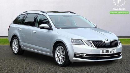 Używany Skoda Octavia SE L 150 KM (110 kW) 2019 Srebrny Kombi
