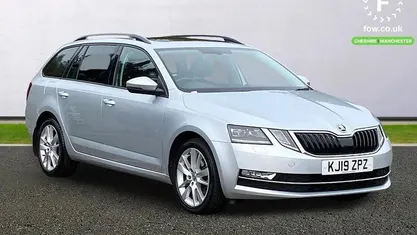 Used Skoda Octavia SE L 150 HP (110 kW) 2019 Silver Estate